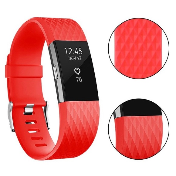 Fitbit Large "Tangerine" - Picture 1 of 10